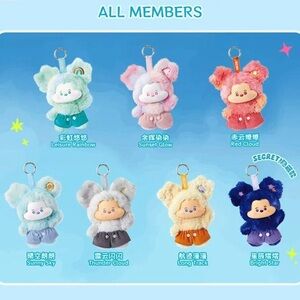 MINISO x DISNEY Mickey Head in the Clouds 1 full case [6 pcs] Plush Pendant
